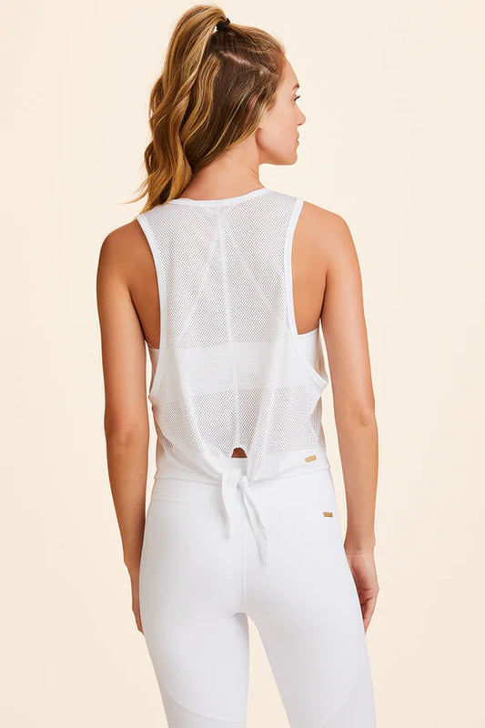 Mesh Tank - White