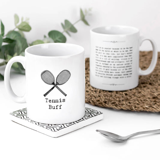 Gift-Boxed 'Tennis Buff' Mug