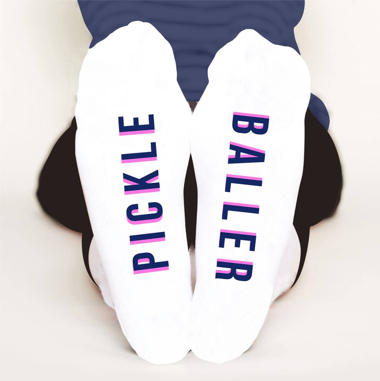 White Socks - Pickleballer
