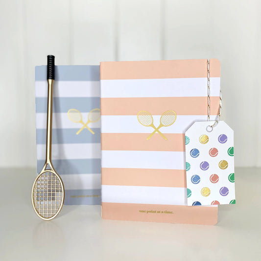 Play All Day Journal and Racquet Pen Set