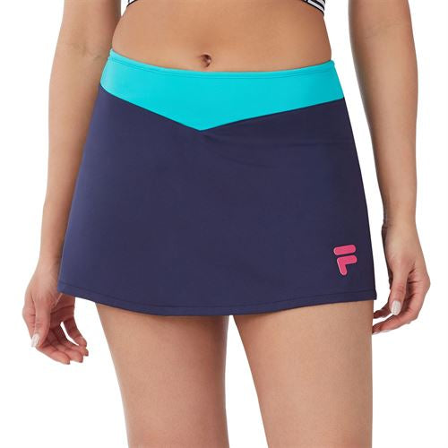 FILA CRX TRAINING SKORT/FNVY/CERM/WHT/Extra Small