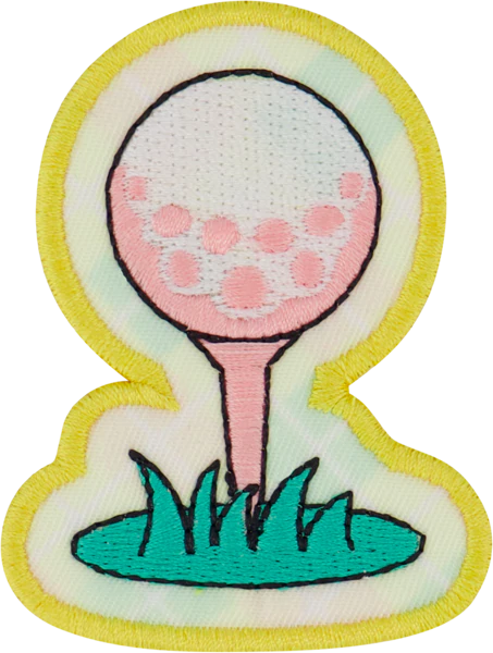 Stoney Clover Lane Golf Ball on Tee Patch