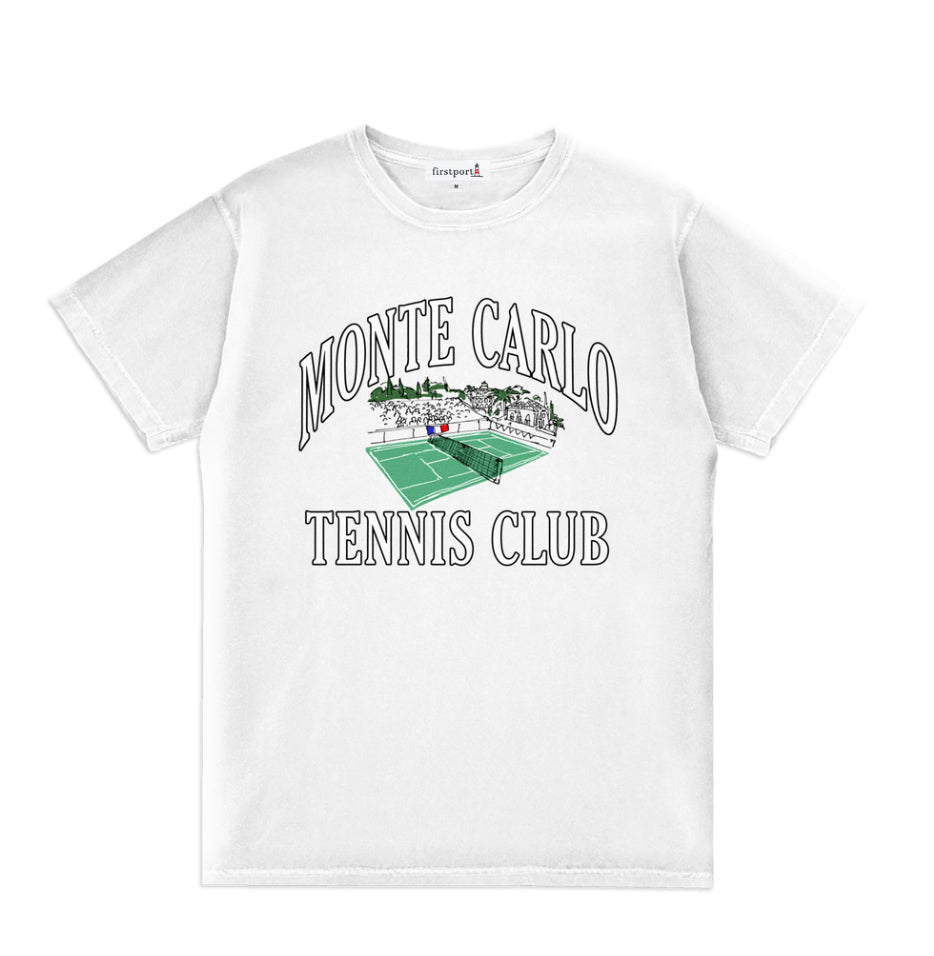 Monte Carlo Tennis Club T-shirt - White