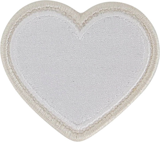 Stoney Clover Lane- Rolled Embroidery Heart Patch