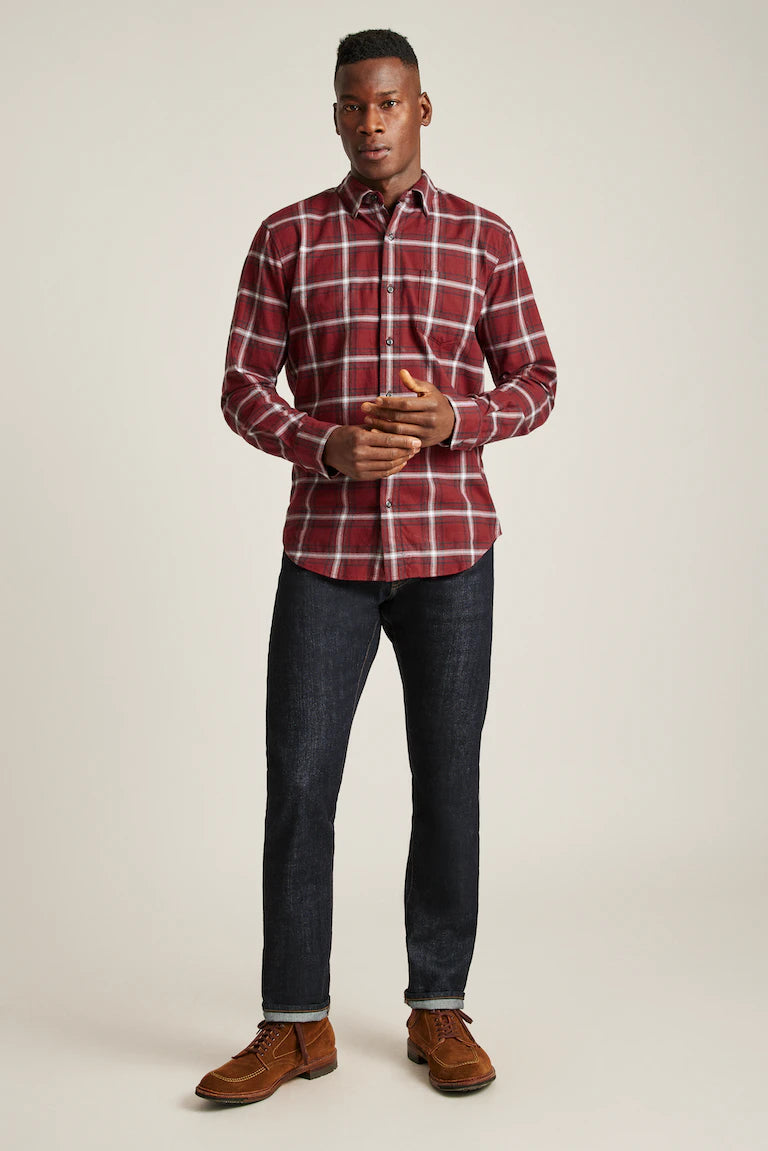 BONOBOS - Stretch Lightweight Flannel Shirt
