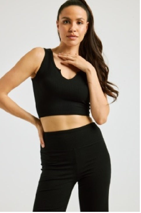 Year of Ours Cropped Notch Tank