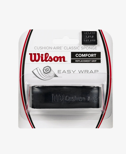 Wilson Cushion Aire Classic Sponge Replacement Grip Black