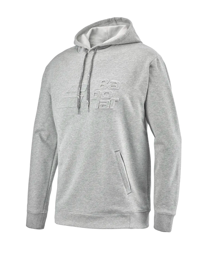 Babolat Exercise Hood Sweat Heather Grey – 40 Love Lifestyle