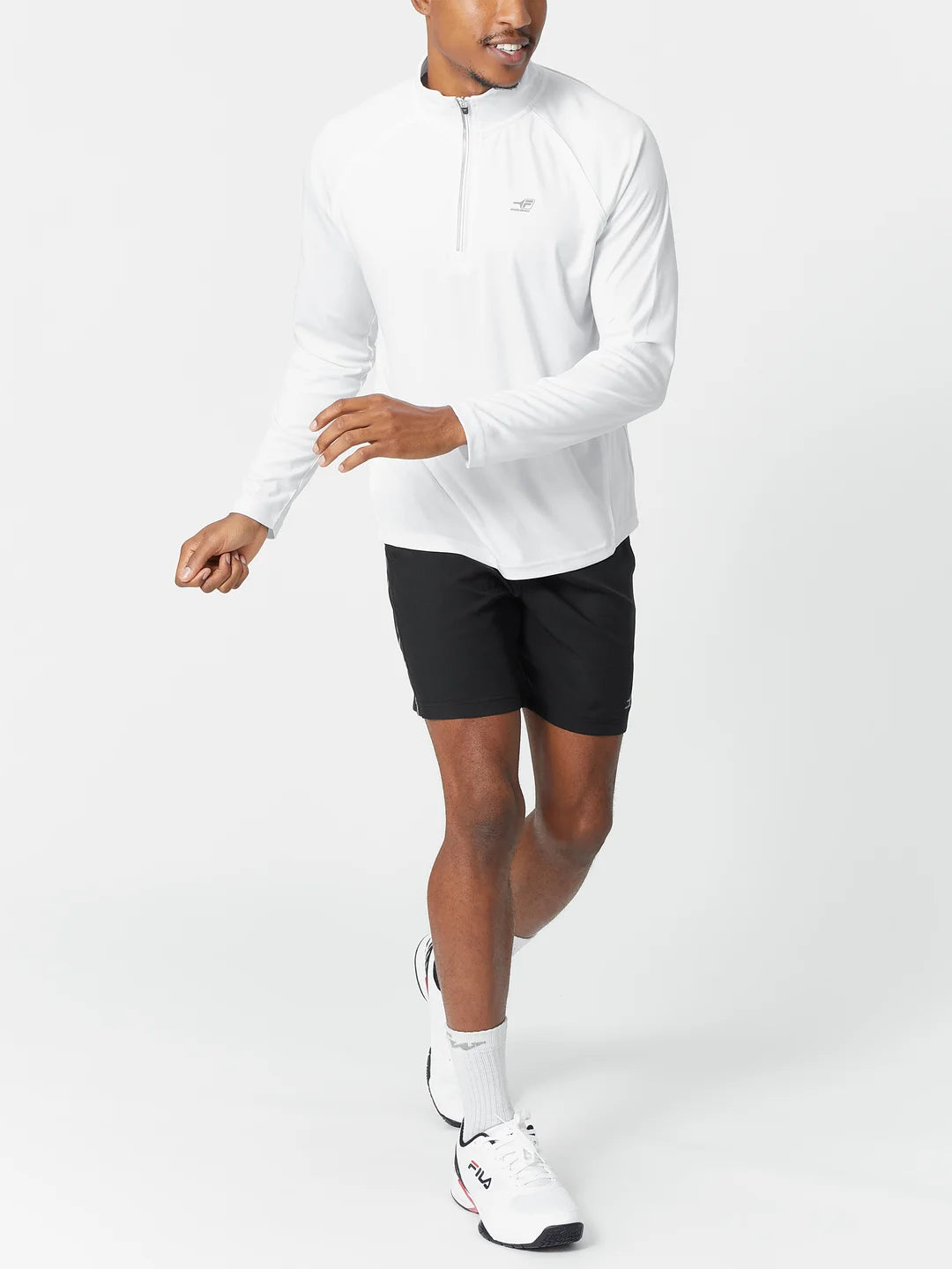 FILA PICKLEBALL 1/4 ZIP/VARSITY