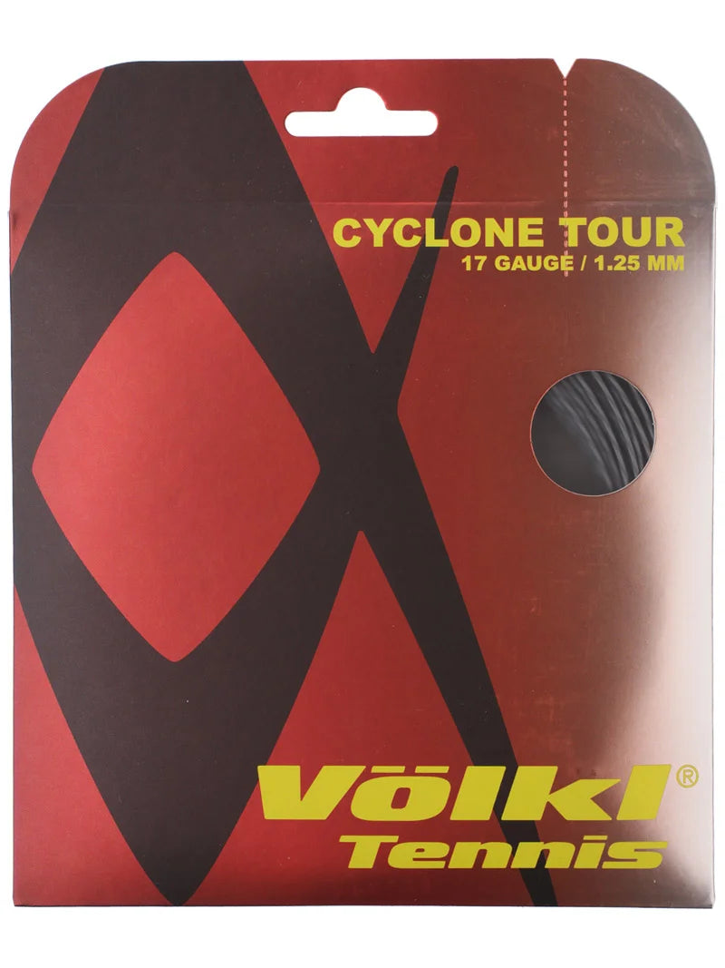 Cyclone Tour 17G Tennis String Anthracite – Tennis Express