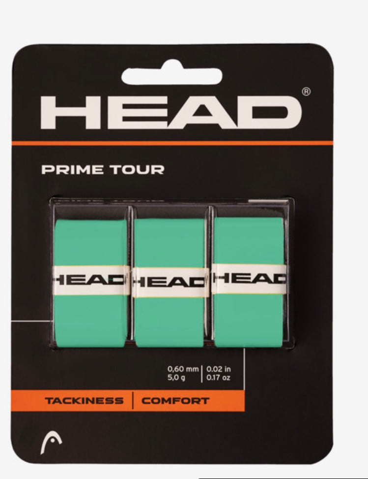 Head Prime Tour Overgrips 3pk