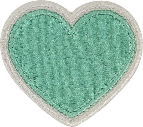 Stoney Clover Lane- Rolled Embroidery Heart Patch