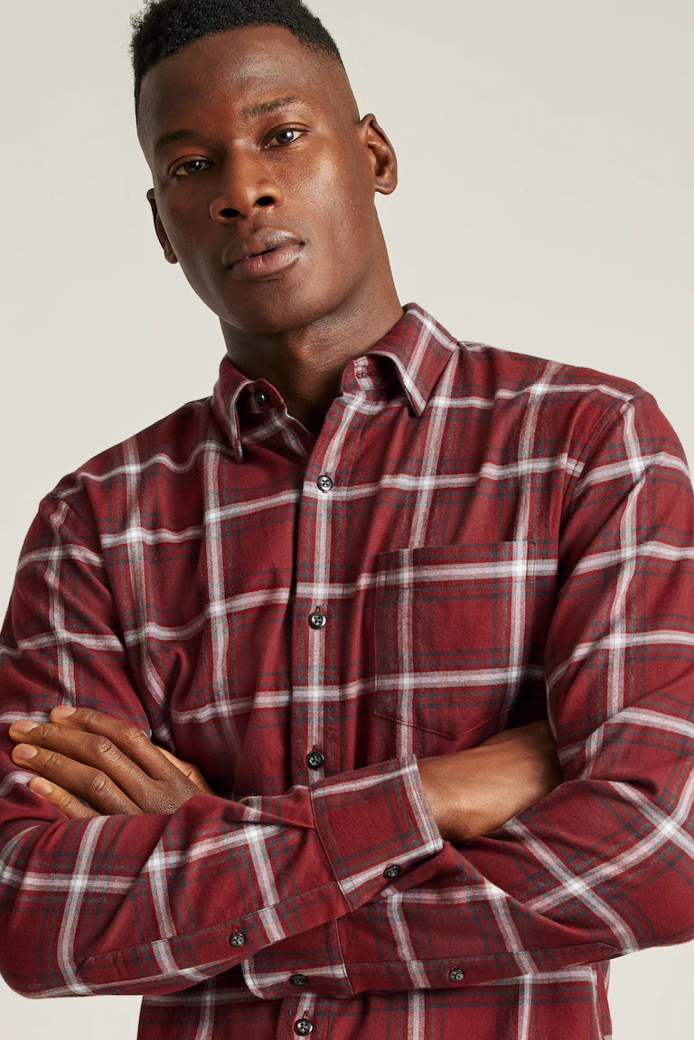 BONOBOS - Stretch Lightweight Flannel Shirt