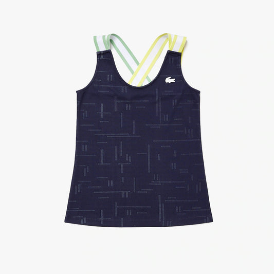 LACOSTE Womens Sport Close Fitting Tank Top