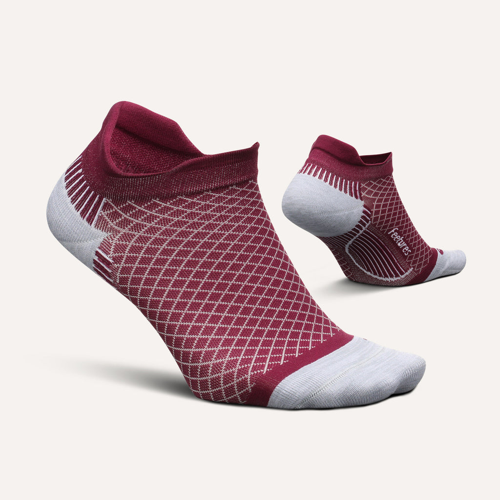 Feetures-Plantar Fasciitis Relief Sock Light Cushion No Show Tab