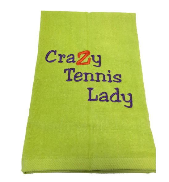 40 Love Courture Tennis Phrase Towels