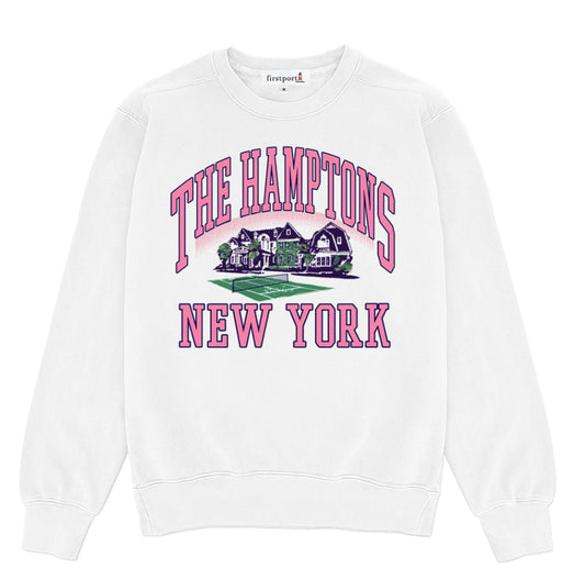 The Hamptons New York Crewneck Sweatshirt Artist Series