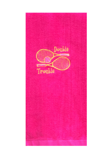 40 Love Courture Tennis Phrase Towels