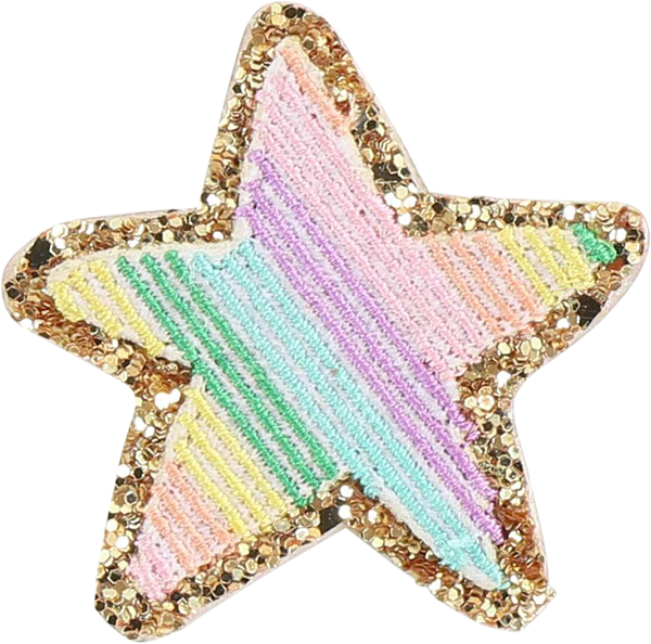 Stoney Clover Lane-Glitter Rainbow Patch