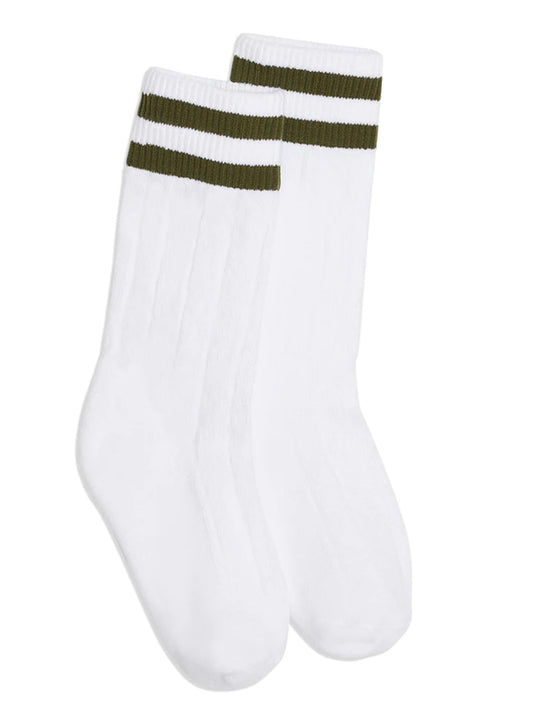 We wore what- socks