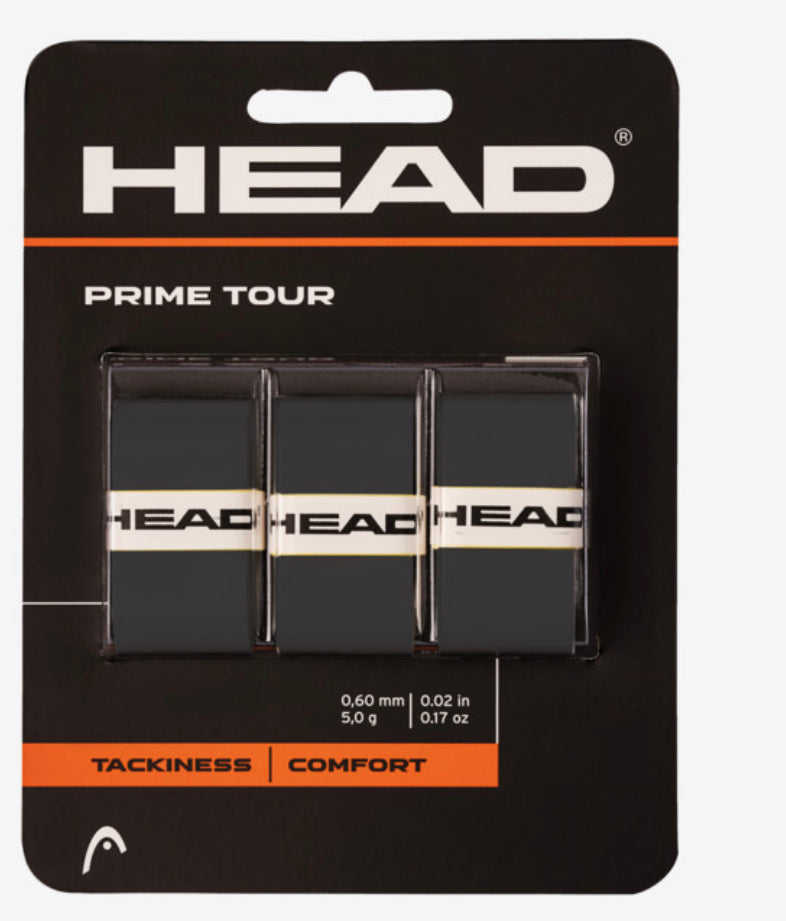 Head Prime Tour Overgrips 3pk