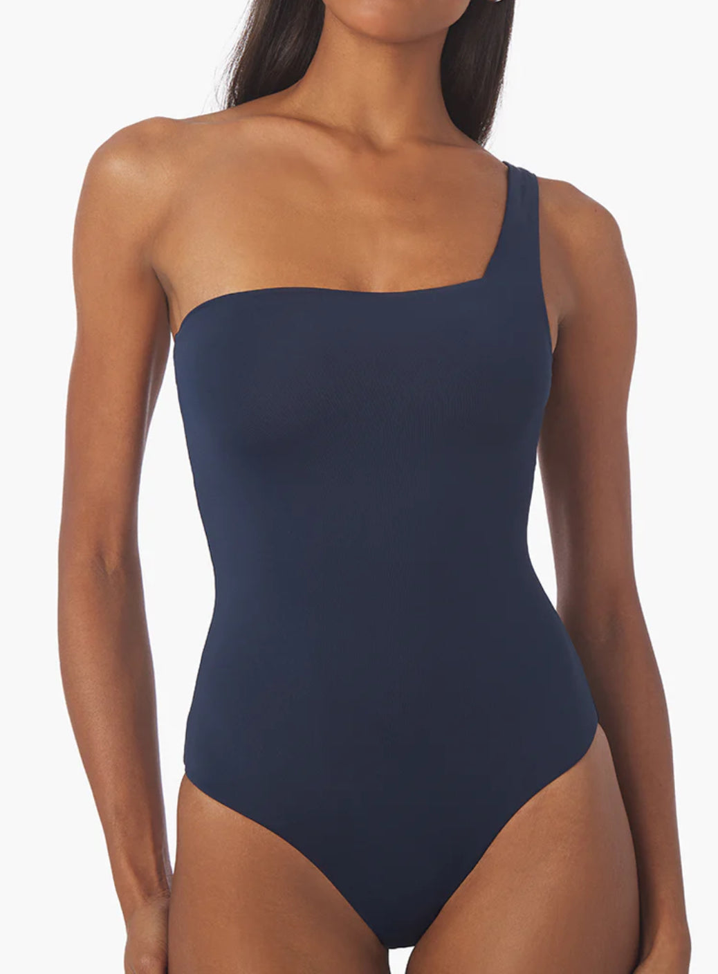 We wore what - one shoulder one piece bathing suit