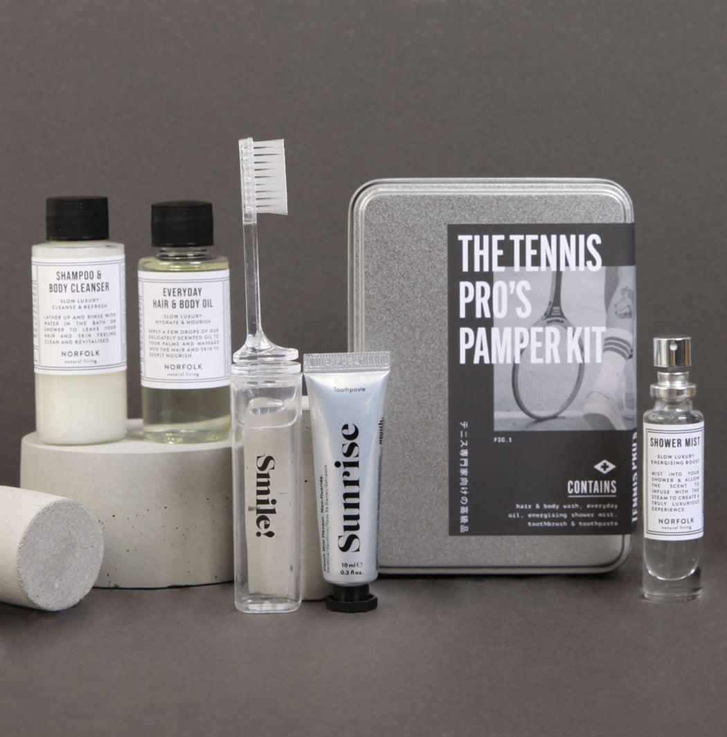 The Tennis Pro Pamper kit