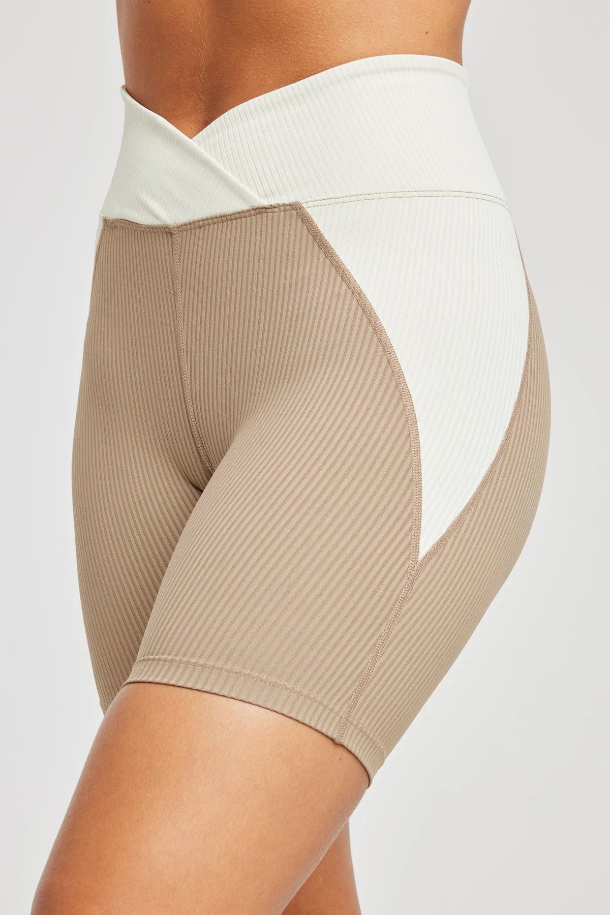 Year Of Ours Womens Ribbed Studio Biker Short
