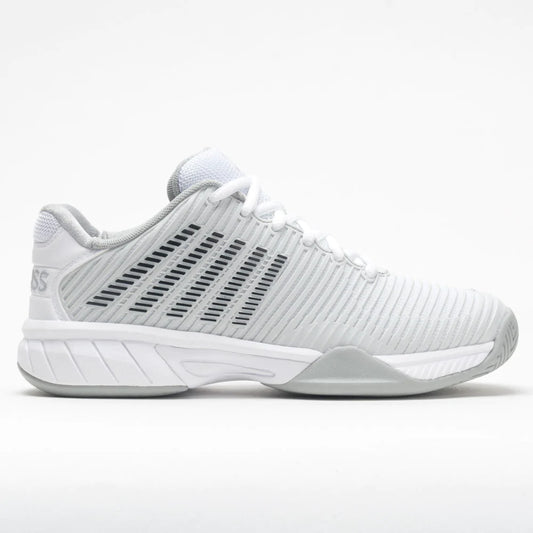 K- Swiss Juniors` Hypercourt Express 2 Tennis Shoes Barely Blue and White