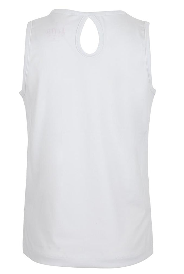 Little Miss Tennis Keyhole Tennis Tank