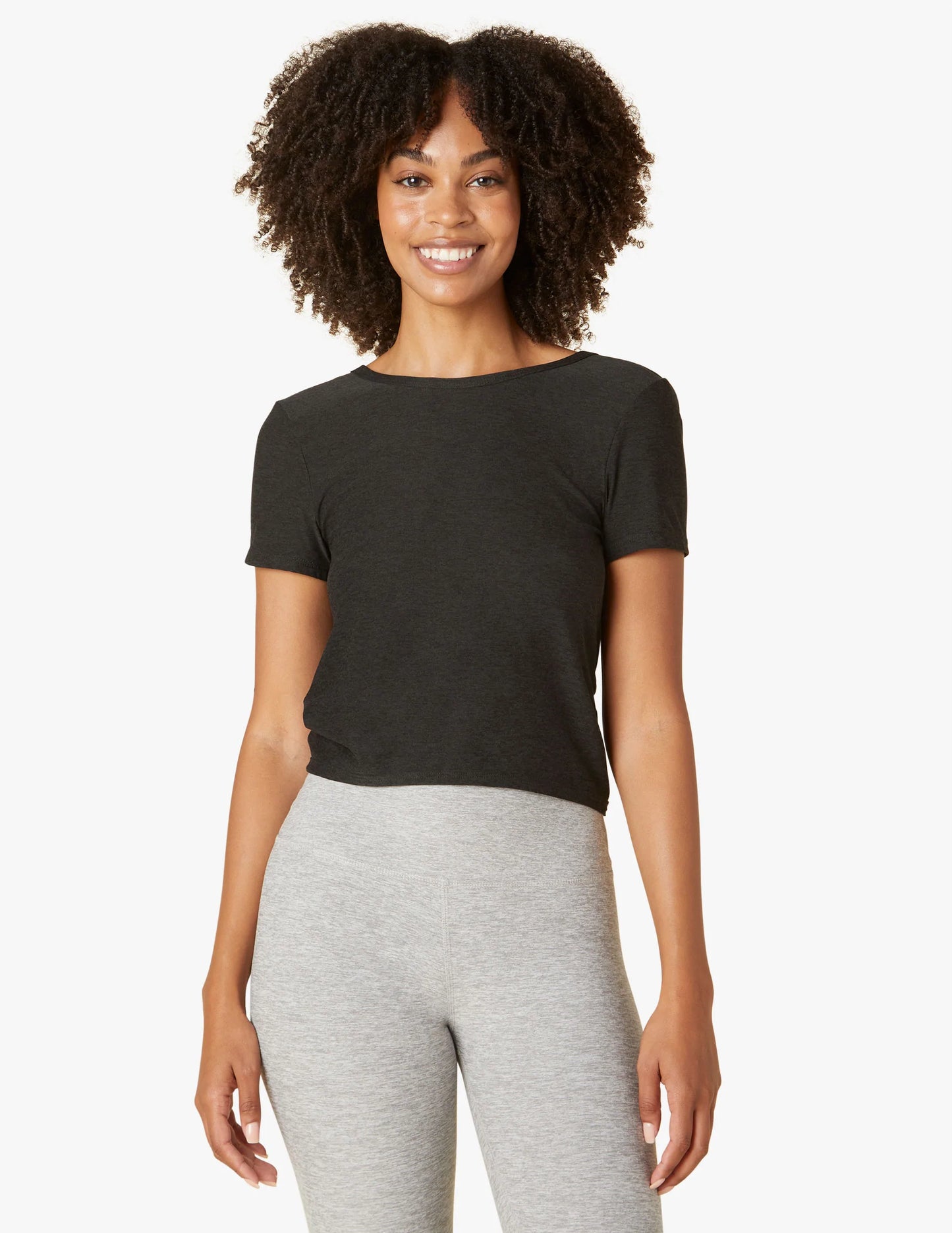Beyond Yoga- Featherweight Twist Out Tee