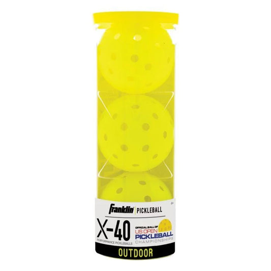 Franklin X-40 Outdoor Pickleball 3 pack