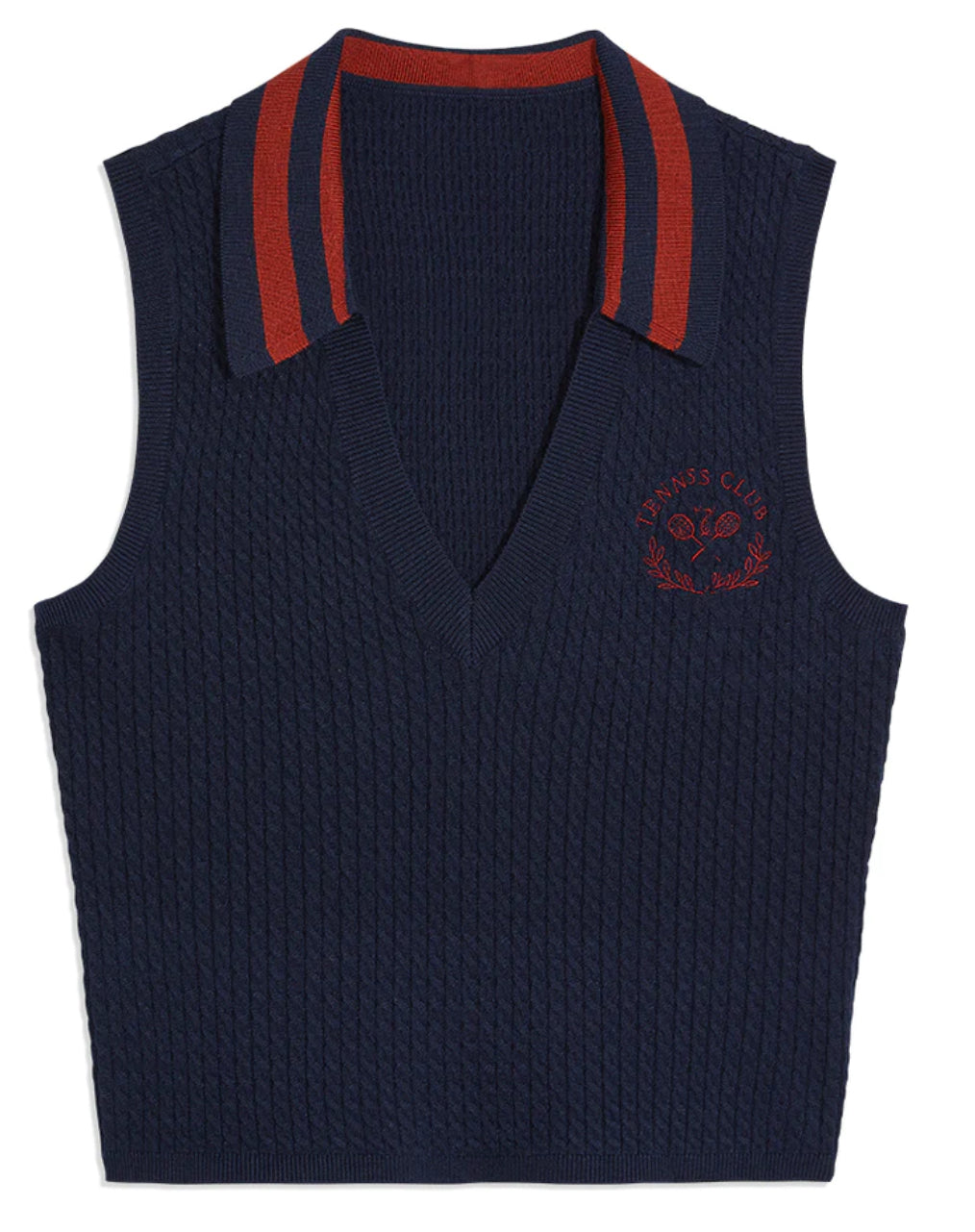 We Wore What-V- Neck Polo Tank