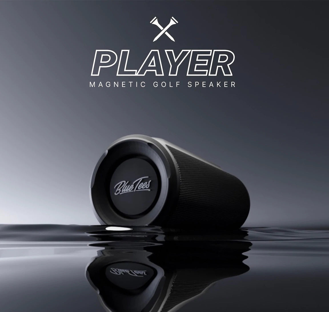 Blue Tees Player Magnetic Golf Speaker