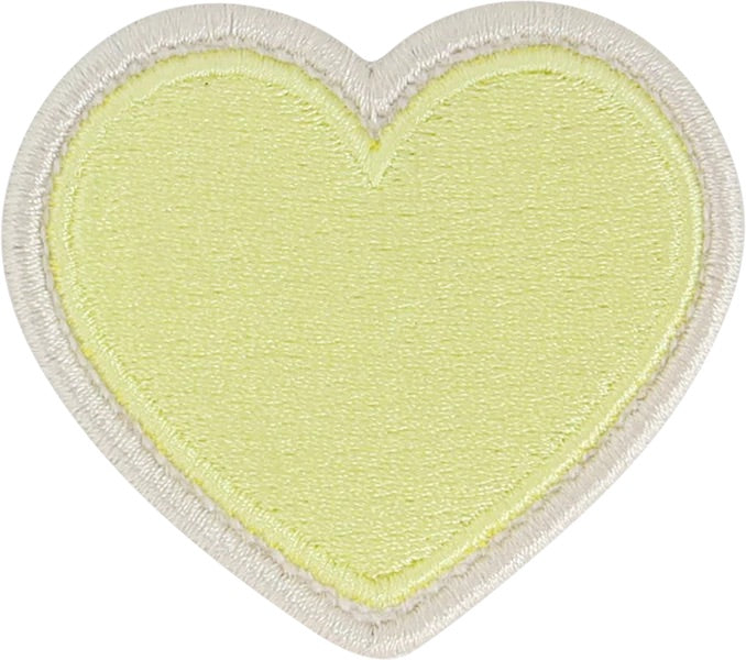 Stoney Clover Lane- Rolled Embroidery Heart Patch