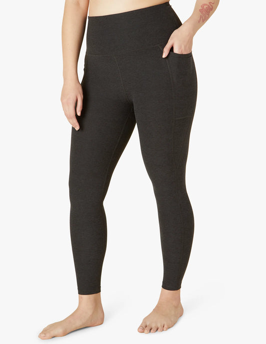 Beyond Yoga- Out of pocket high waisted midi legging