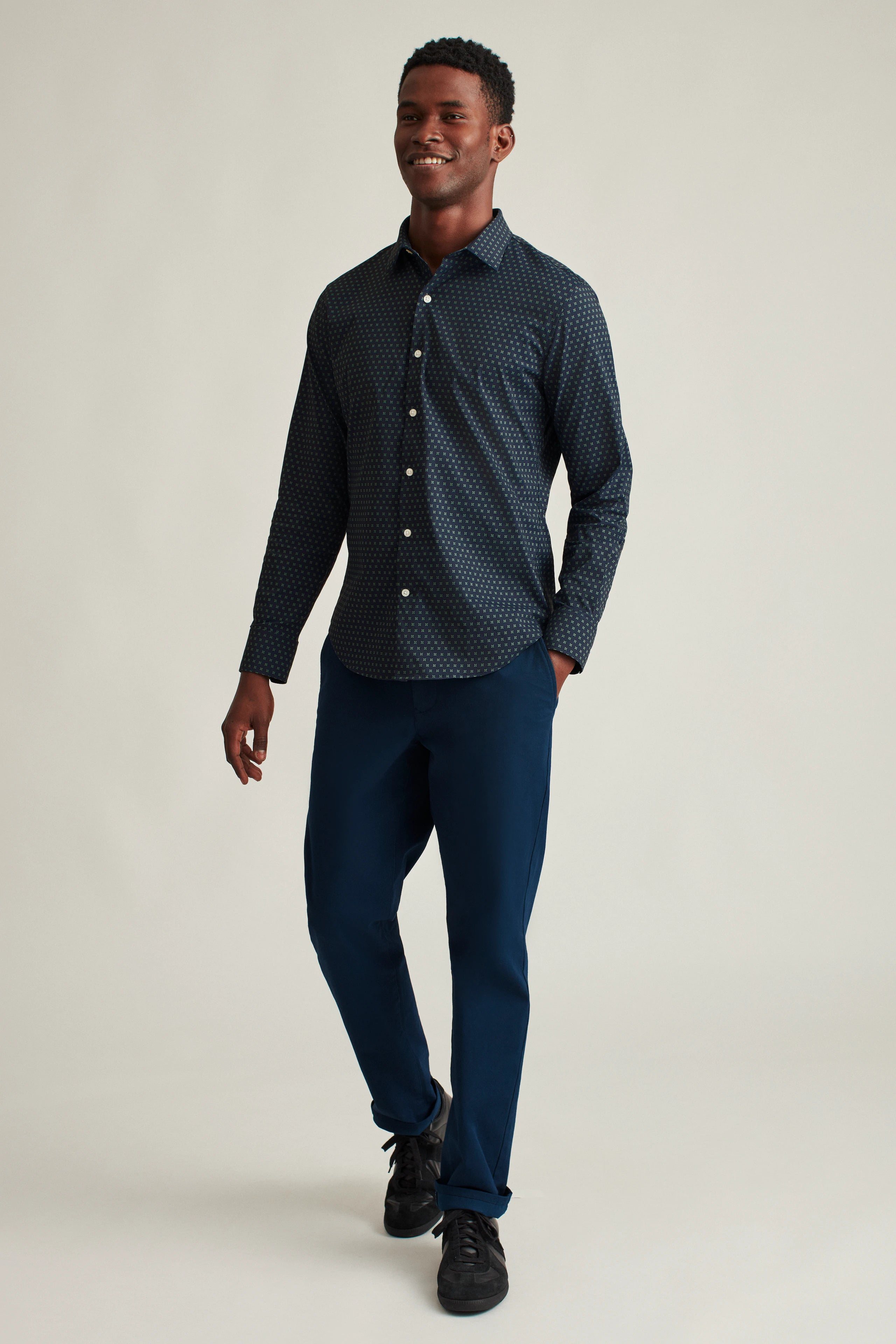 BONOBOS - Tech Button Down Shirt – 40 Love Lifestyle