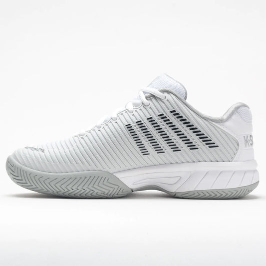 K- Swiss Juniors` Hypercourt Express 2 Tennis Shoes Barely Blue and White