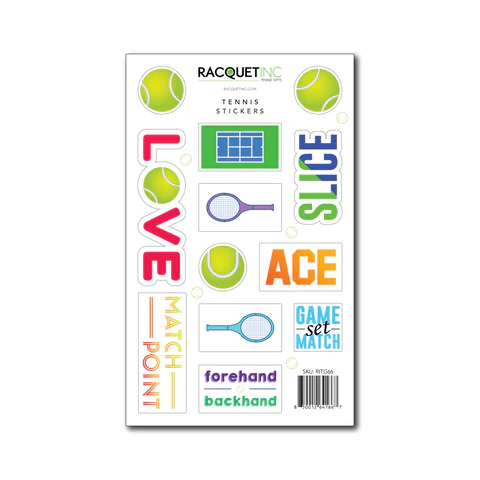 Tennis Sticker sheet
