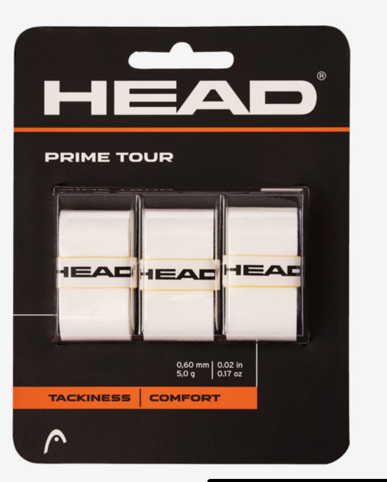 Head Prime Tour Overgrips 3pk